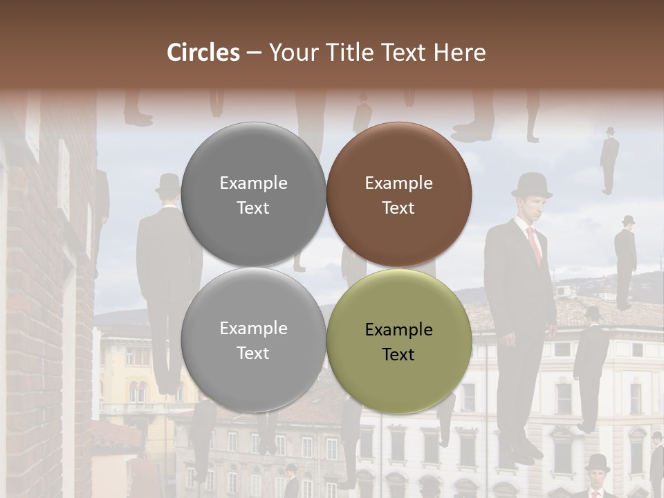 Valley Housing Landscape PowerPoint Template