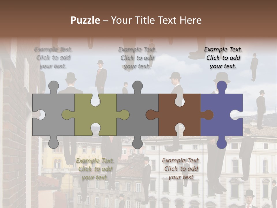 Valley Housing Landscape PowerPoint Template