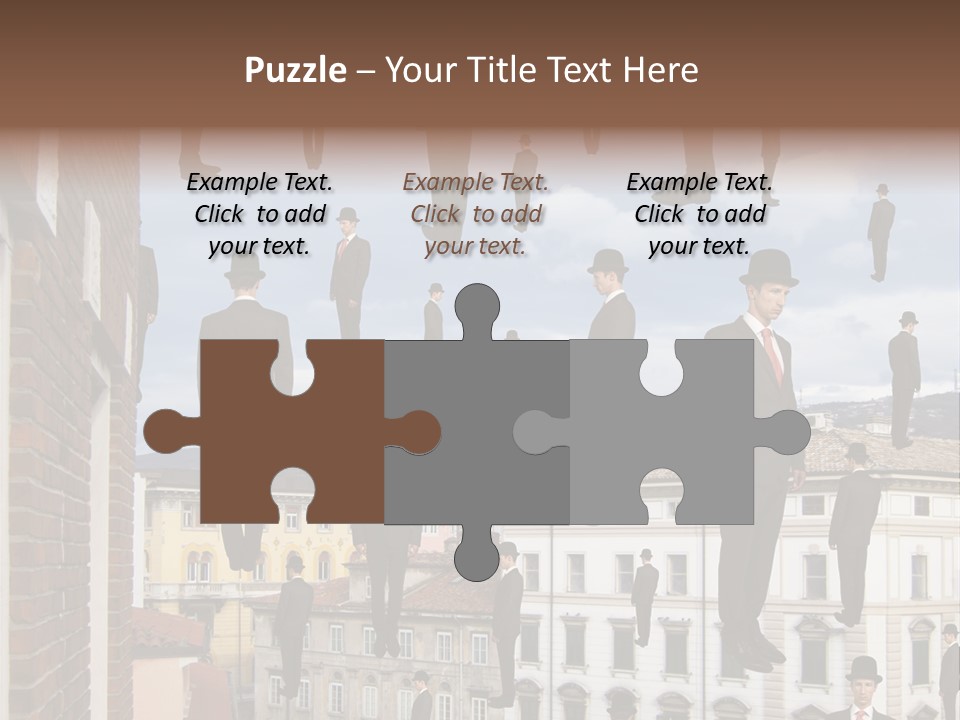 Valley Housing Landscape PowerPoint Template