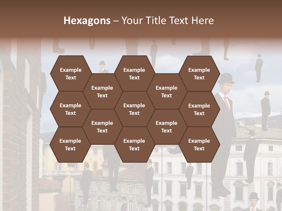 Valley Housing Landscape PowerPoint Template
