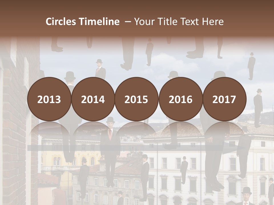 Valley Housing Landscape PowerPoint Template