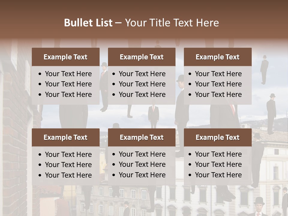 Valley Housing Landscape PowerPoint Template
