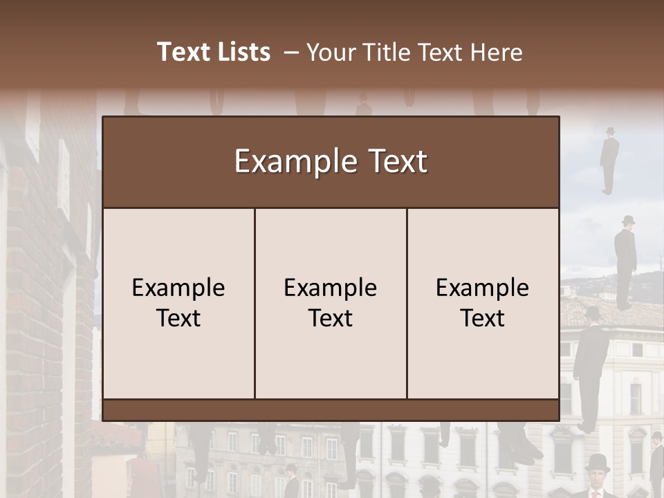 Valley Housing Landscape PowerPoint Template