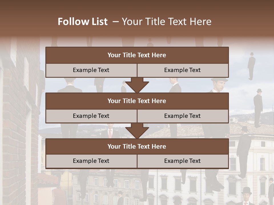 Valley Housing Landscape PowerPoint Template