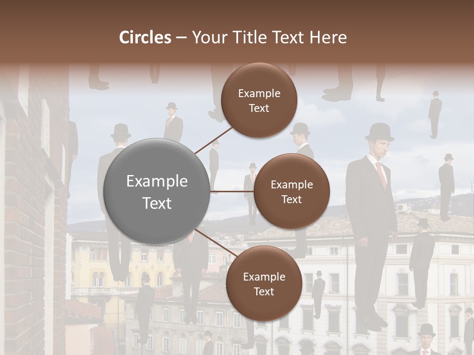 Valley Housing Landscape PowerPoint Template