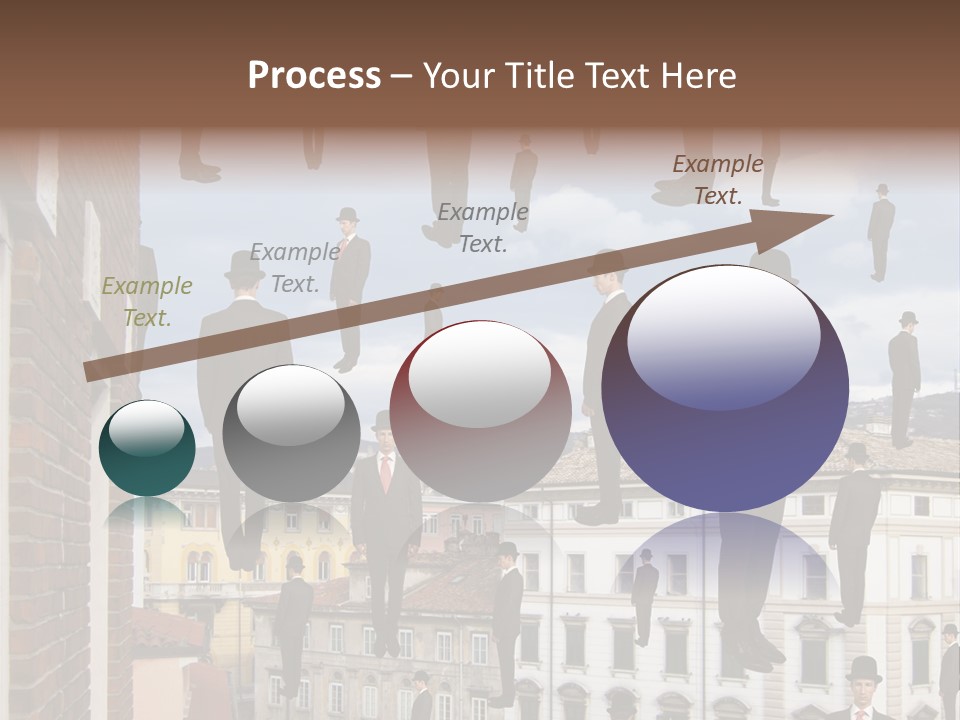 Valley Housing Landscape PowerPoint Template