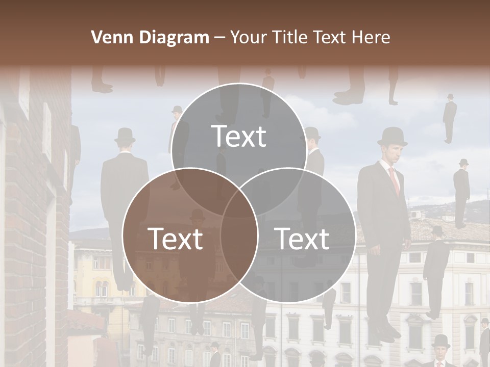 Valley Housing Landscape PowerPoint Template