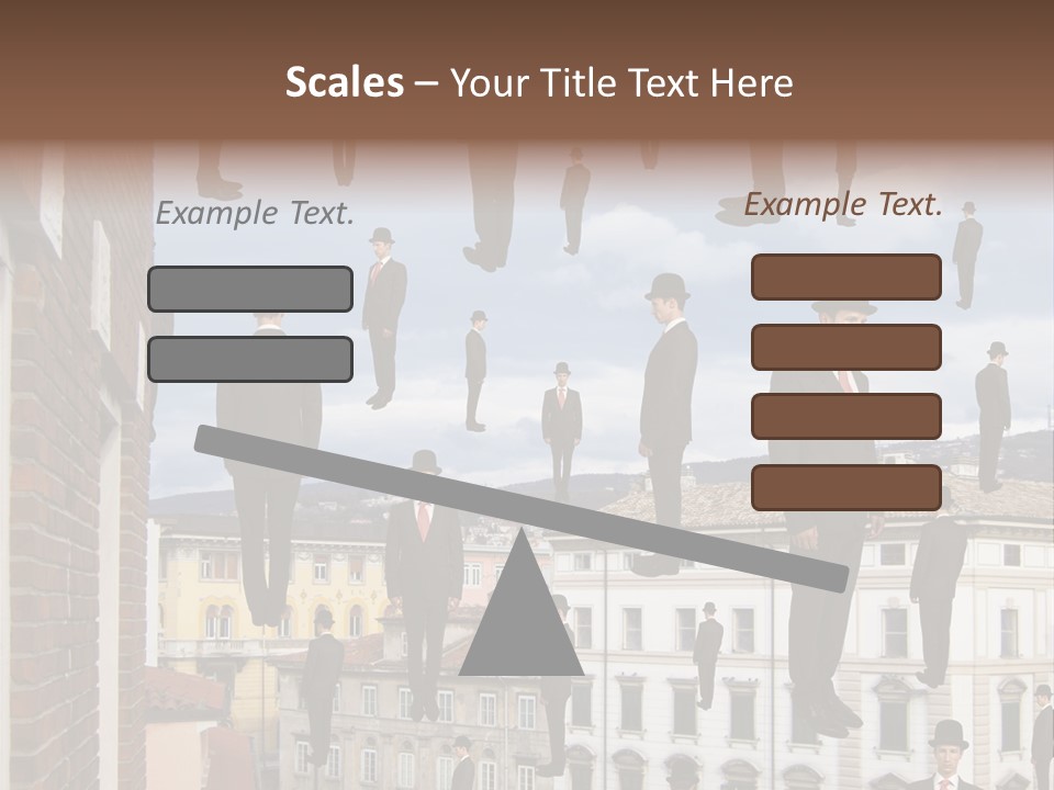 Valley Housing Landscape PowerPoint Template