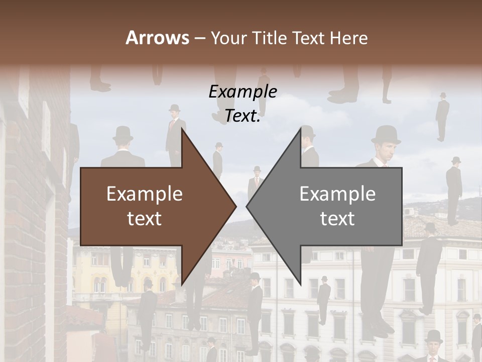 Valley Housing Landscape PowerPoint Template