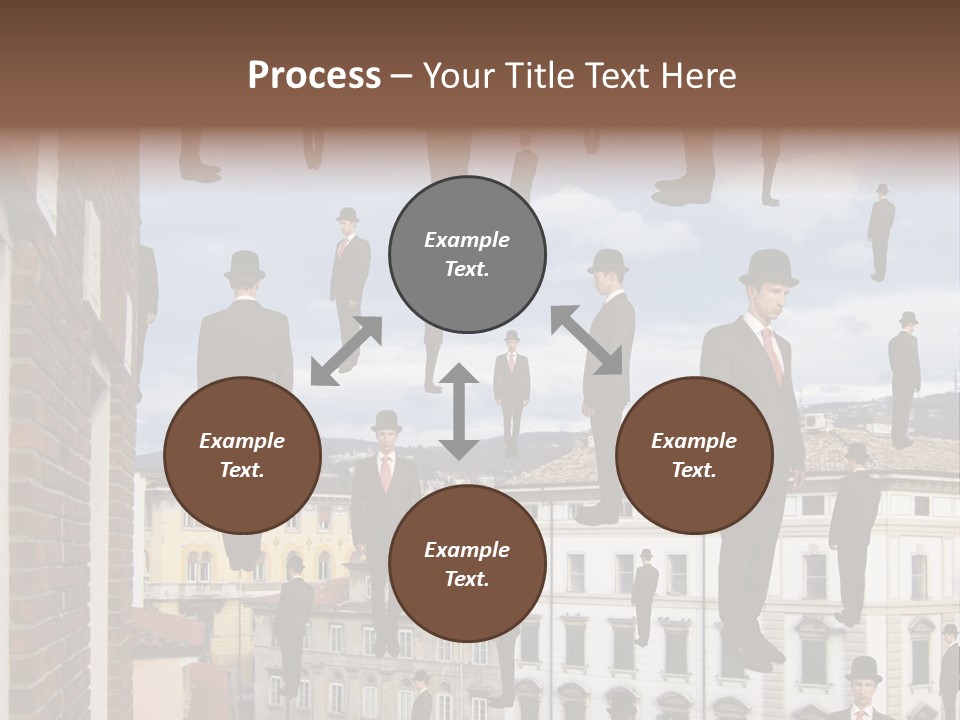 Valley Housing Landscape PowerPoint Template