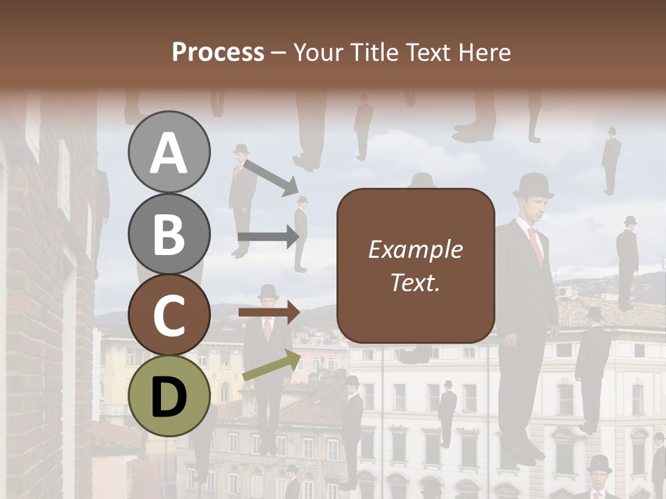 Valley Housing Landscape PowerPoint Template