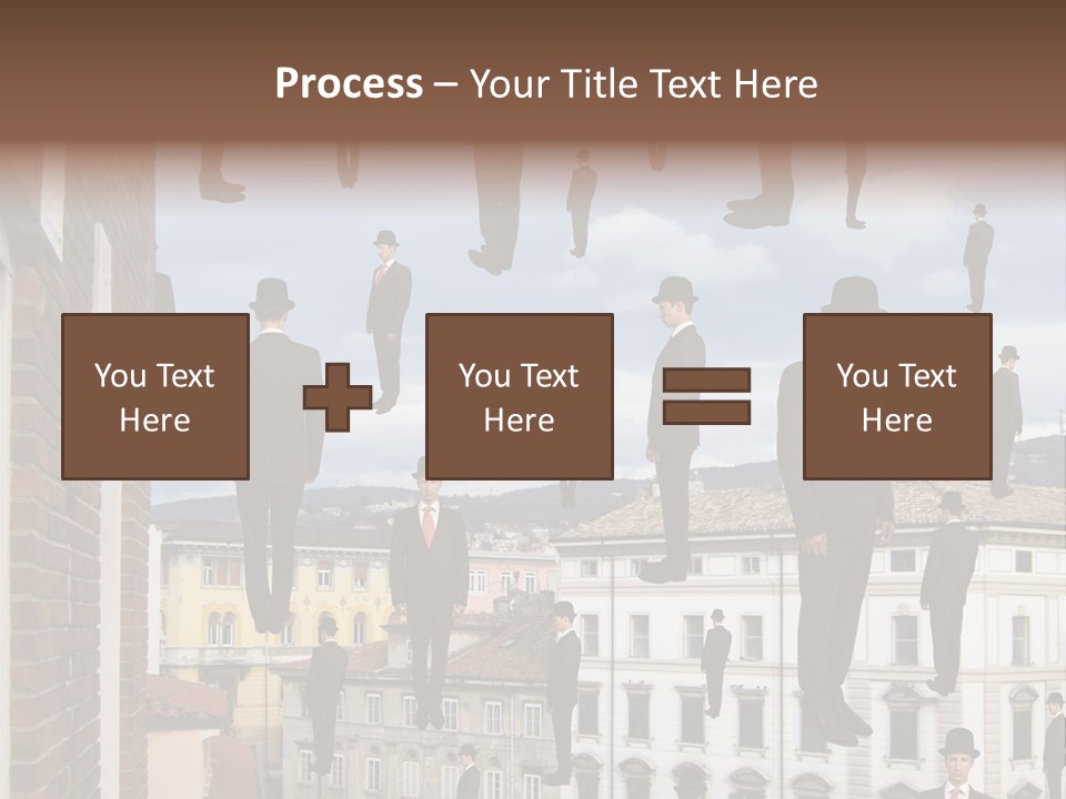 Valley Housing Landscape PowerPoint Template