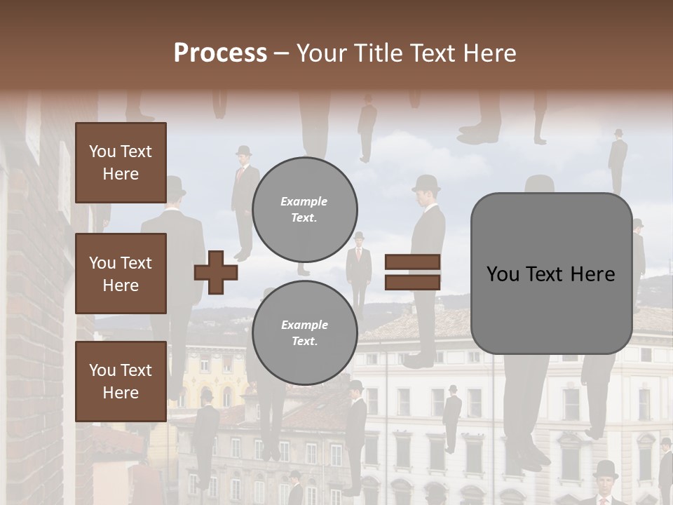Valley Housing Landscape PowerPoint Template
