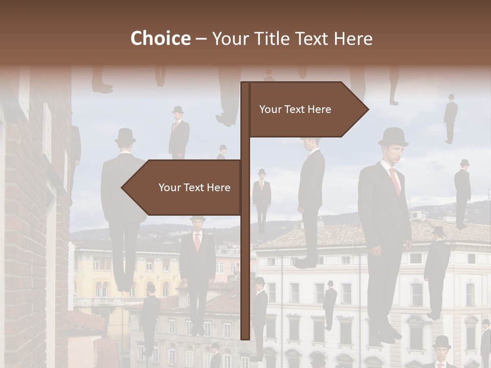 Valley Housing Landscape PowerPoint Template