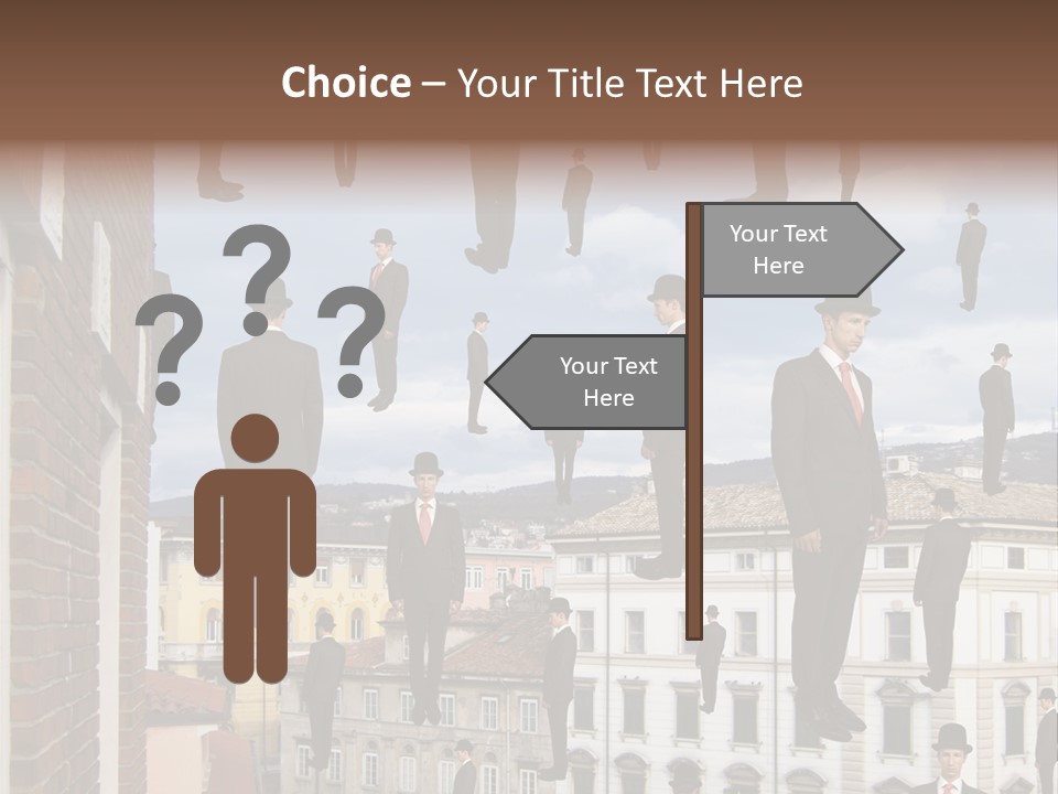 Valley Housing Landscape PowerPoint Template