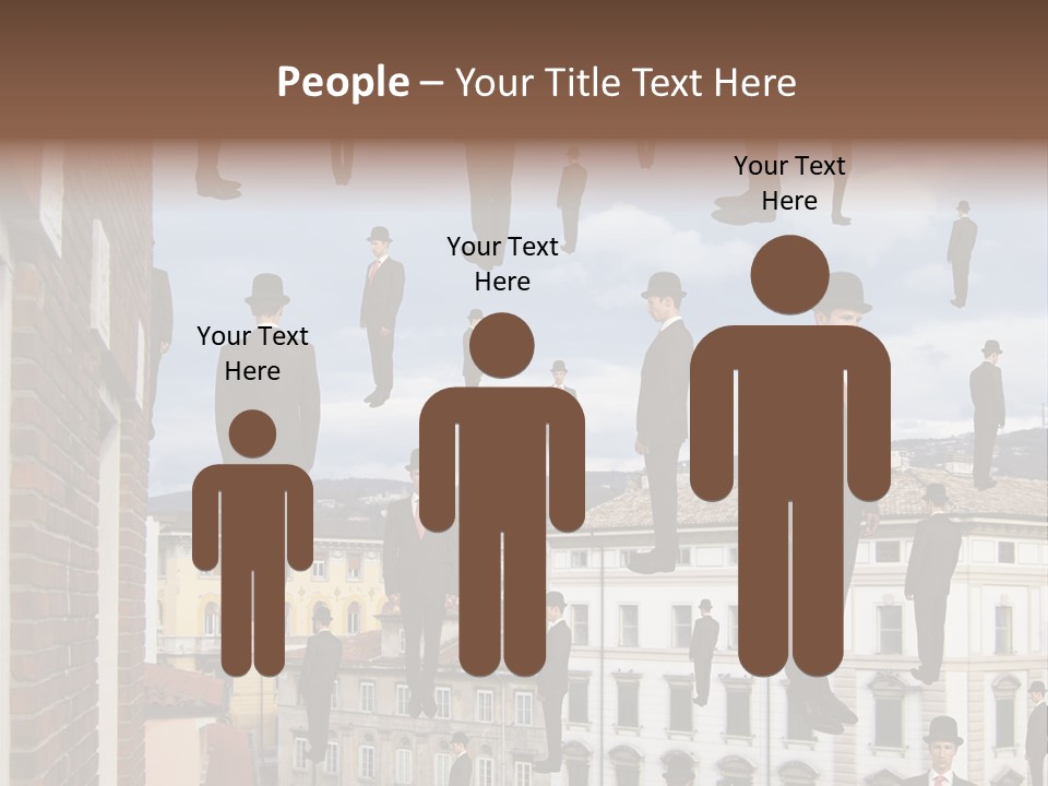Valley Housing Landscape PowerPoint Template