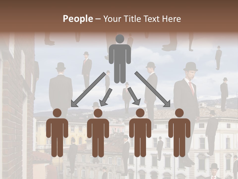 Valley Housing Landscape PowerPoint Template