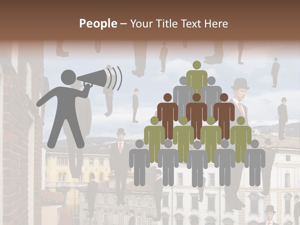 Valley Housing Landscape PowerPoint Template