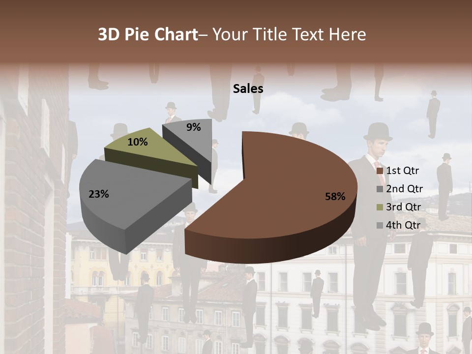 Valley Housing Landscape PowerPoint Template