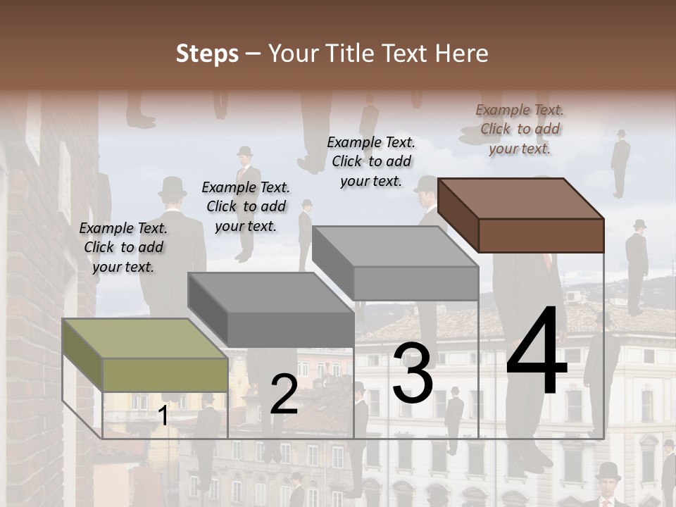 Valley Housing Landscape PowerPoint Template