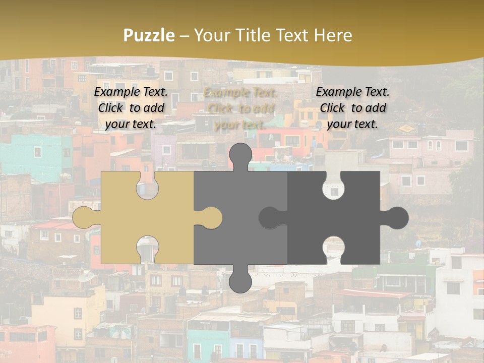 Valley Housing Landscape PowerPoint Template