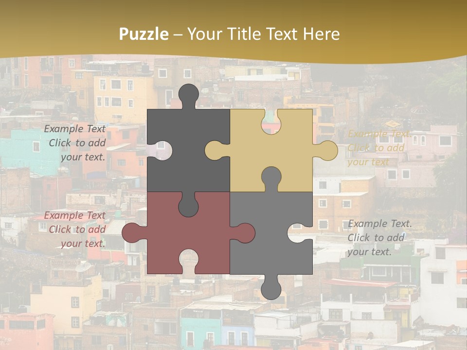 Valley Housing Landscape PowerPoint Template