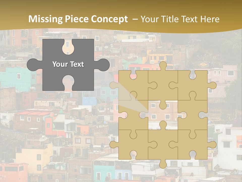 Valley Housing Landscape PowerPoint Template