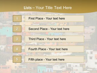 Valley Housing Landscape PowerPoint Template