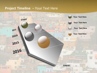Valley Housing Landscape PowerPoint Template