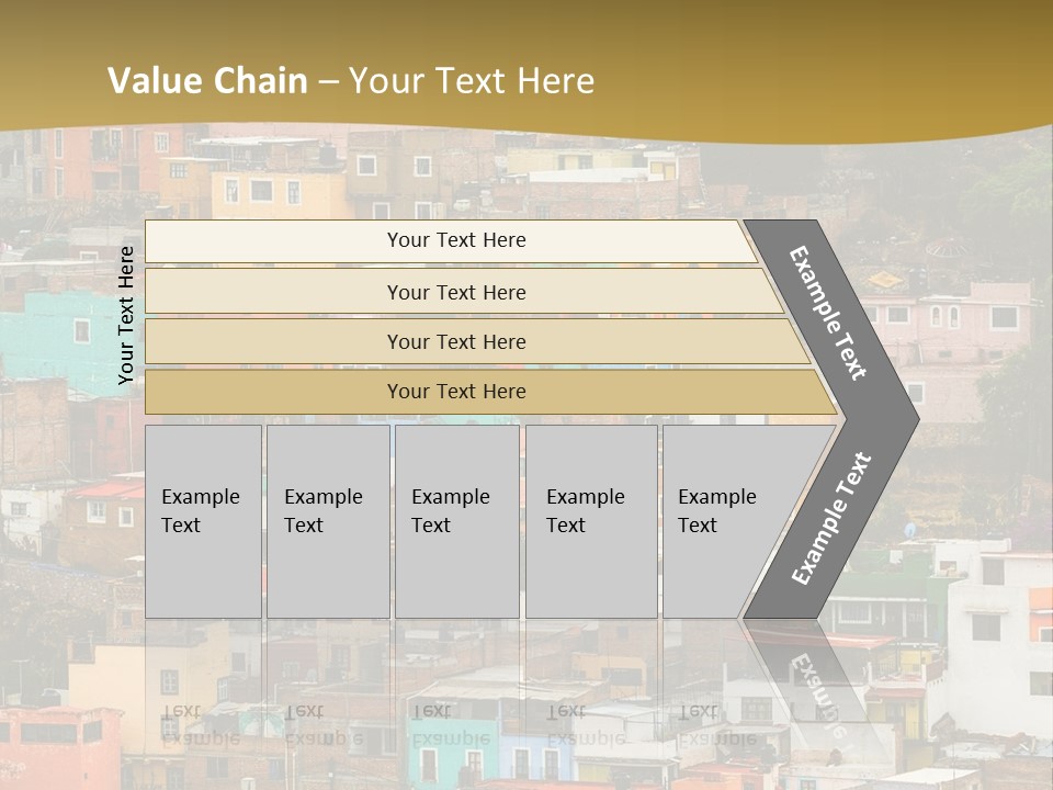 Valley Housing Landscape PowerPoint Template