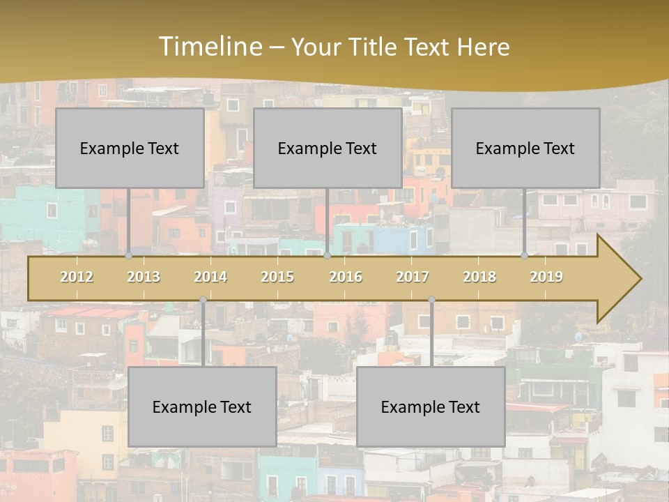 Valley Housing Landscape PowerPoint Template