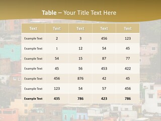 Valley Housing Landscape PowerPoint Template