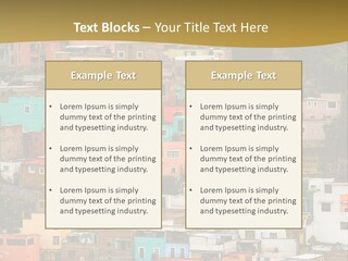 Valley Housing Landscape PowerPoint Template