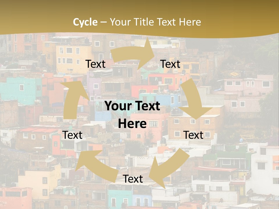 Valley Housing Landscape PowerPoint Template