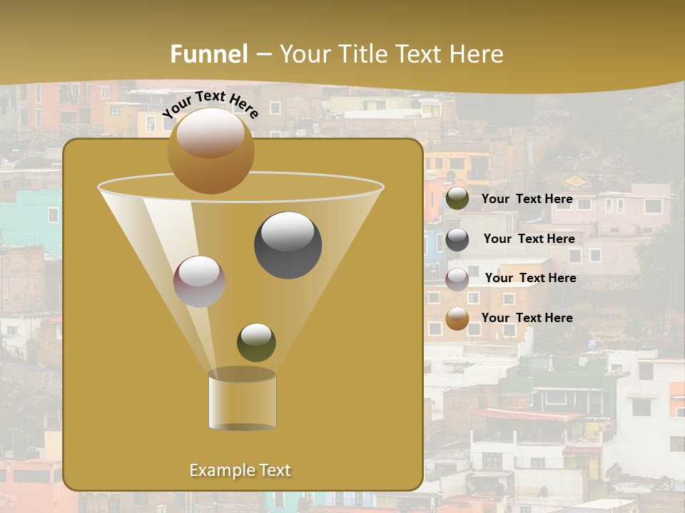 Valley Housing Landscape PowerPoint Template