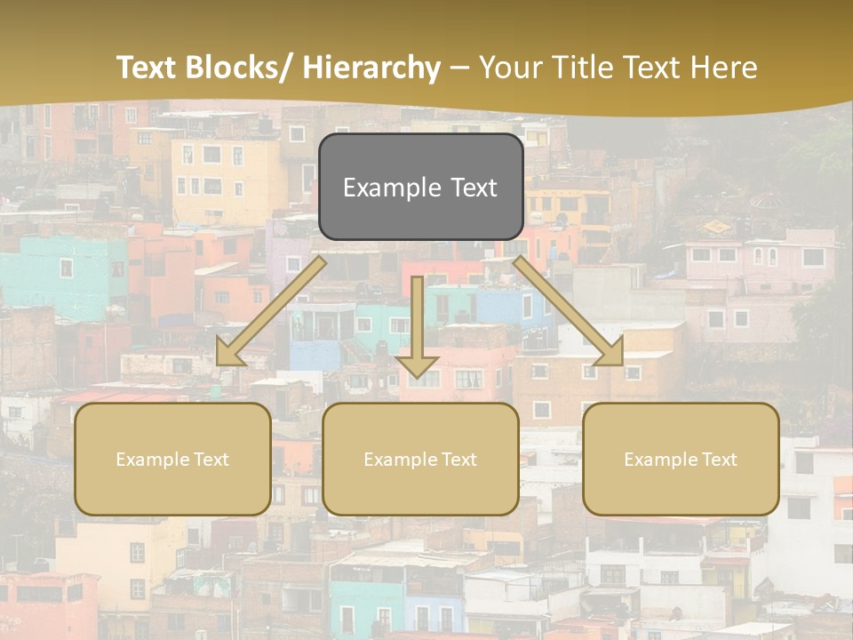 Valley Housing Landscape PowerPoint Template