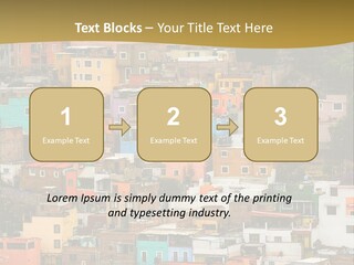 Valley Housing Landscape PowerPoint Template