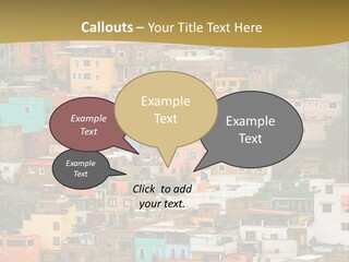 Valley Housing Landscape PowerPoint Template