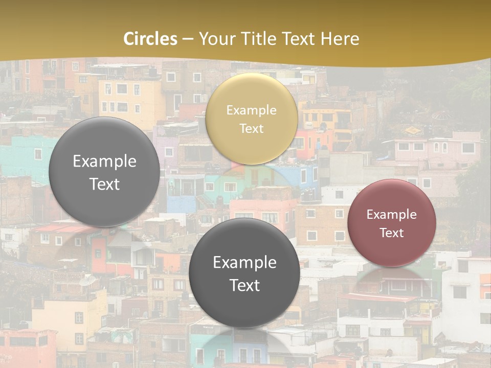 Valley Housing Landscape PowerPoint Template