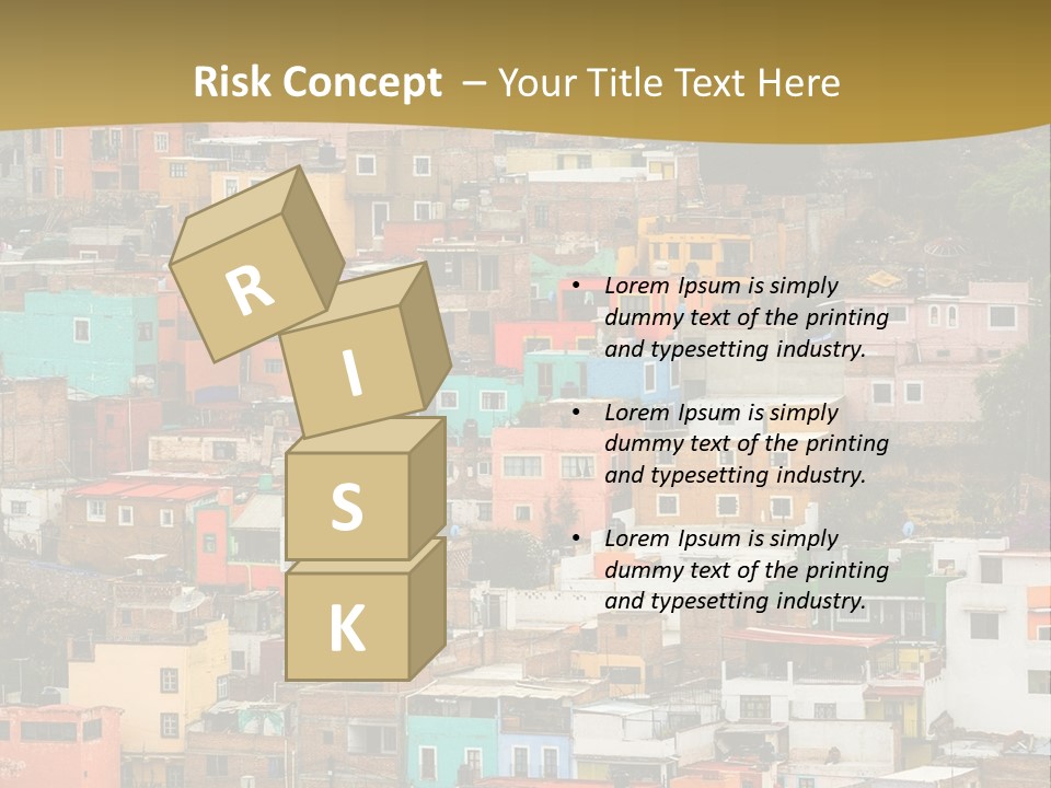 Valley Housing Landscape PowerPoint Template
