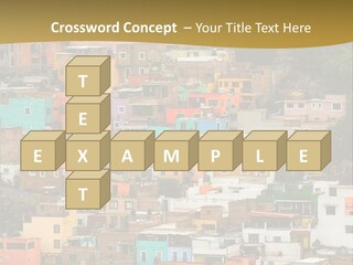 Valley Housing Landscape PowerPoint Template