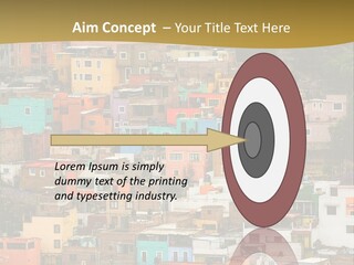 Valley Housing Landscape PowerPoint Template