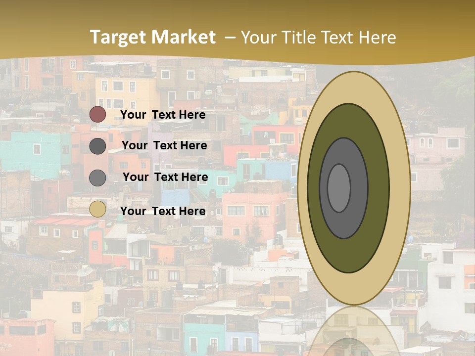 Valley Housing Landscape PowerPoint Template