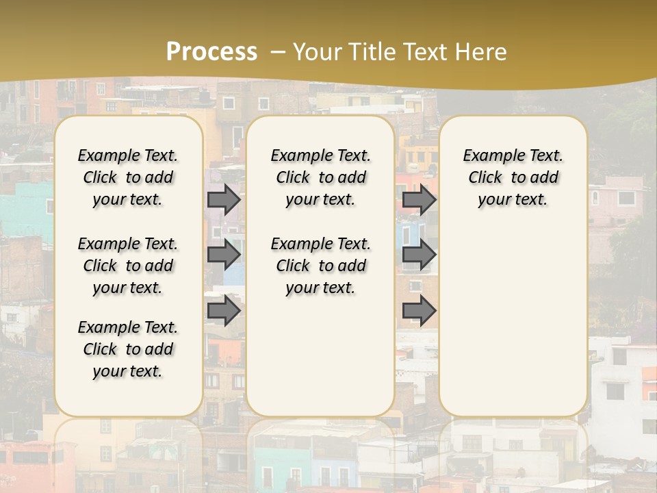Valley Housing Landscape PowerPoint Template