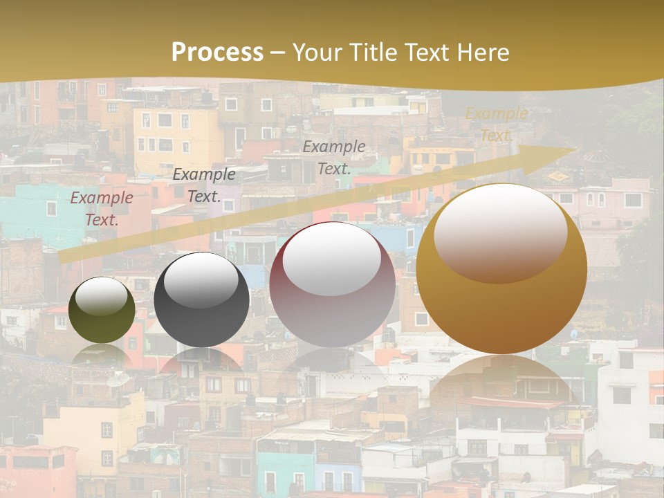 Valley Housing Landscape PowerPoint Template