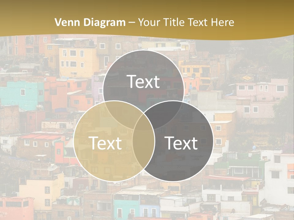 Valley Housing Landscape PowerPoint Template