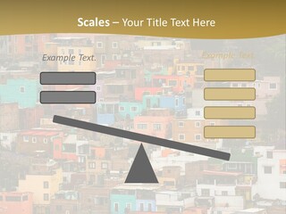 Valley Housing Landscape PowerPoint Template