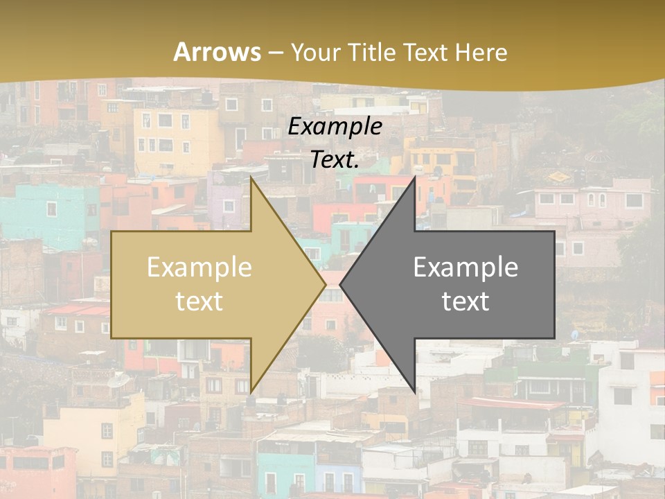 Valley Housing Landscape PowerPoint Template