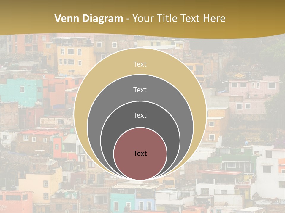Valley Housing Landscape PowerPoint Template