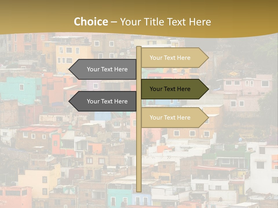 Valley Housing Landscape PowerPoint Template